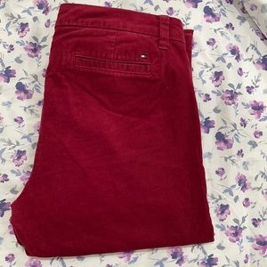 Nice taken care of corduroy red pants only wore 3 times.